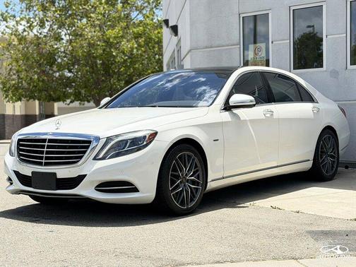 designo Diamond White Metallic 2017 Mercedes-Benz S-Class S 550e