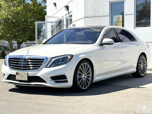 designo Diamond White Metallic 2016 Mercedes-Benz S-Class 4MATIC