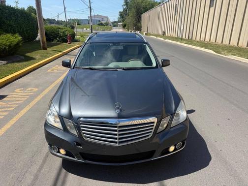 Palladium Silver Metallic 2011 Mercedes-Benz E-Class 4MATIC