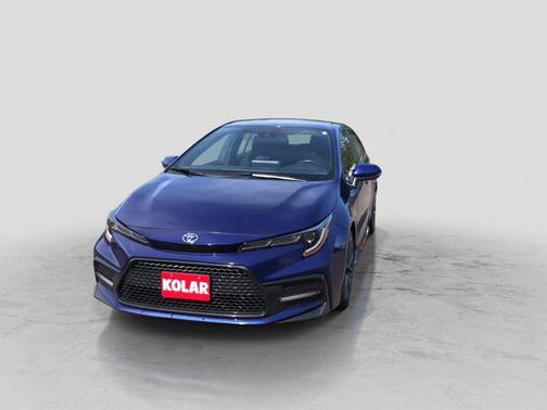 Blue Crush Metallic 2021 Toyota Corolla SE
