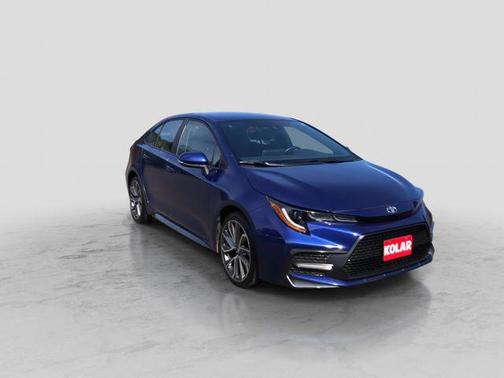 Blue Crush Metallic 2021 Toyota Corolla SE