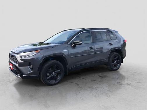 Magnetic Gray Metallic w/Midnight Black Roof 2020 Toyota RAV4 Hybrid SE