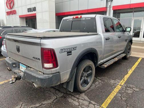 Billet Silver Metallic Clearcoat 2020 RAM 1500 Classic Warlock Crew Cab 4x4 5'7' Box
