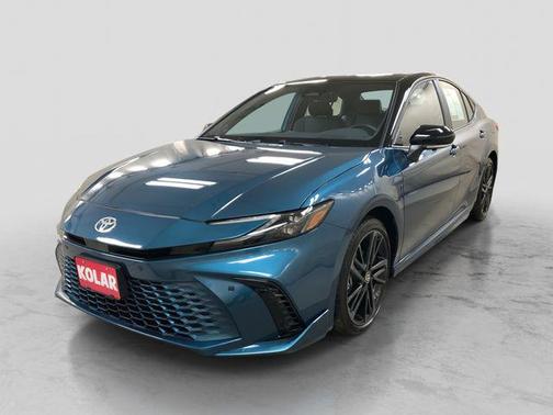 Dark Blue 2025 Toyota Camry XSE
