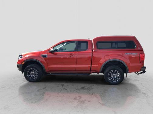 Hot Pepper Red Metallic Tinted Clearcoat 2022 Ford Ranger LARIAT