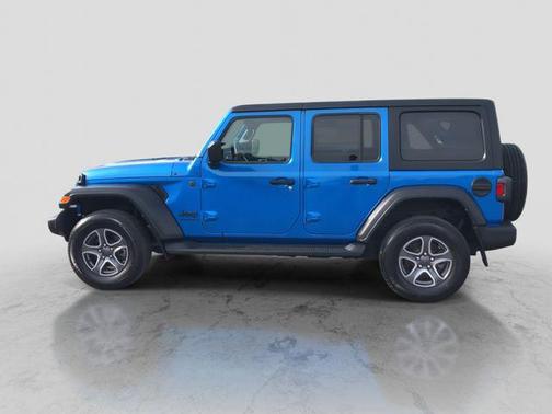Hydro Blue Pearlcoat 2023 Jeep Wrangler Sport S