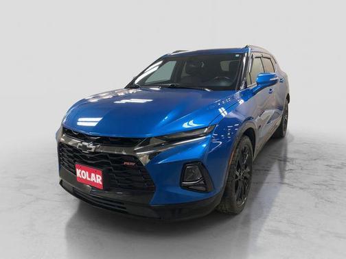 Blue 2021 Chevrolet Blazer RS