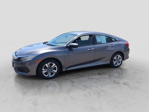 Modern Steel Metallic 2016 Honda Civic LX