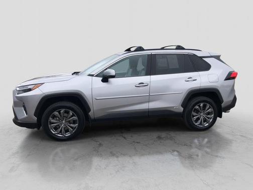 Silver Sky Metallic 2022 Toyota RAV4 Hybrid XLE Premium