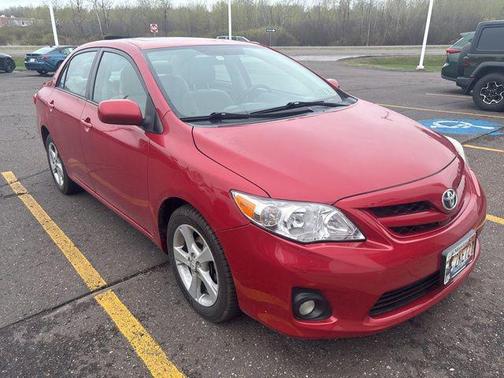 Barcelona Red Metallic 2011 Toyota Corolla LE