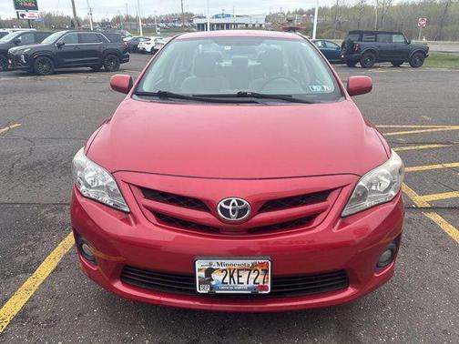 Barcelona Red Metallic 2011 Toyota Corolla LE