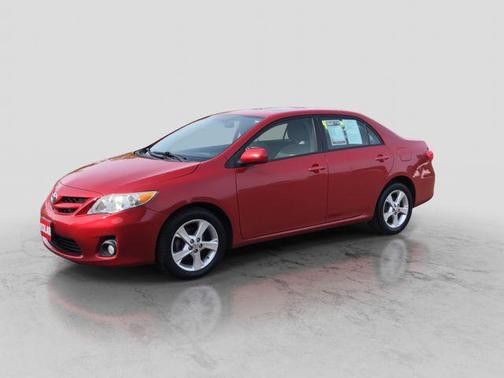 Barcelona Red Metallic 2011 Toyota Corolla LE