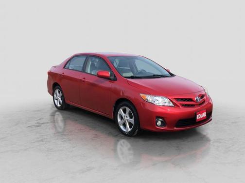 Barcelona Red Metallic 2011 Toyota Corolla LE