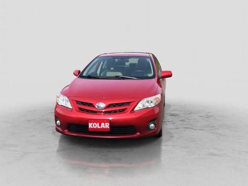 Barcelona Red Metallic 2011 Toyota Corolla LE