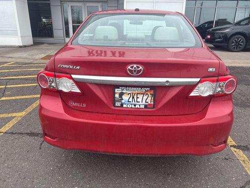 Barcelona Red Metallic 2011 Toyota Corolla LE