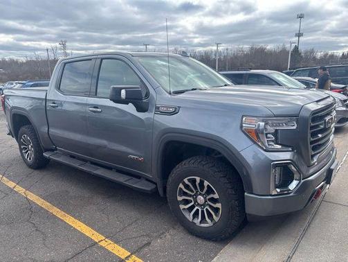 Satin Steel Metallic 2021 GMC Sierra 1500 AT4