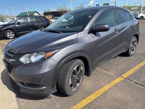 Modern Steel Metallic 2018 Honda HR-V EX