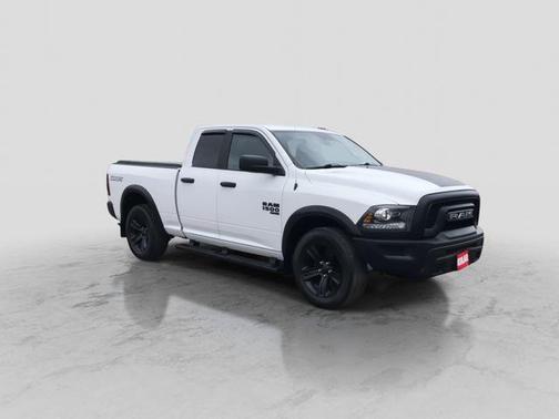Bright White Clearcoat 2021 RAM 1500 Classic Warlock Quad Cab 4x4 6'4' Box