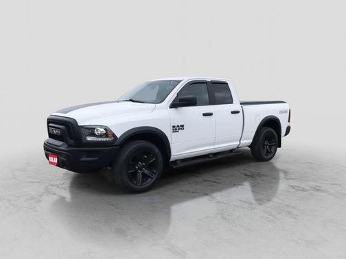 Bright White Clearcoat 2021 RAM 1500 Classic Warlock Quad Cab 4x4 6'4' Box