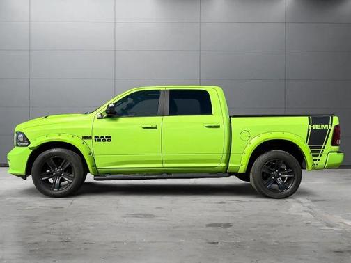 Green 2017 RAM 1500 Sport