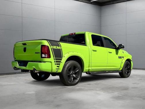 Green 2017 RAM 1500 Sport