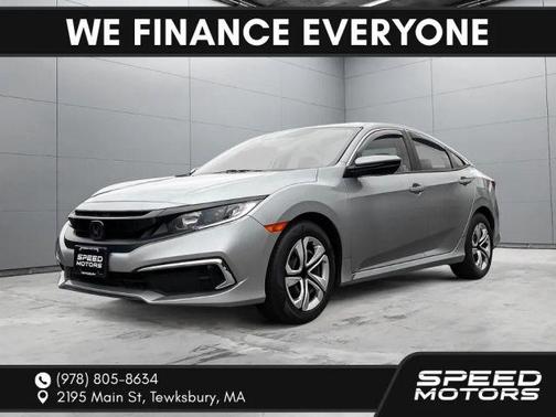 Silver 2020 Honda Civic LX