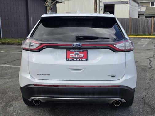 White 2015 Ford Edge SEL