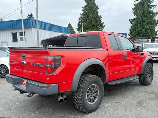 Molten Orange Tri-Coat 2010 Ford F-150 SVT Raptor SuperCab