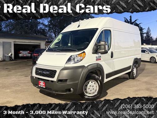 Bright White Clearcoat 2022 RAM ProMaster 3500 High Roof