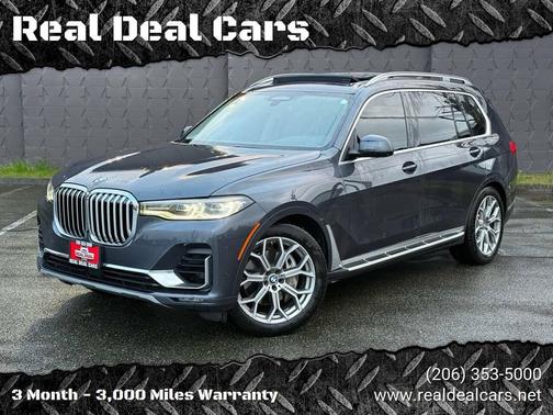 Gray 2019 BMW X7 xDrive50i