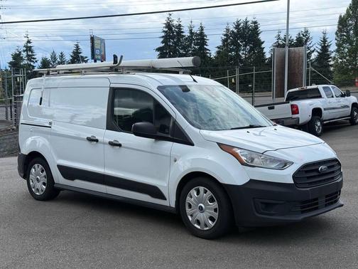 Frozen White 2019 Ford Transit Connect XL