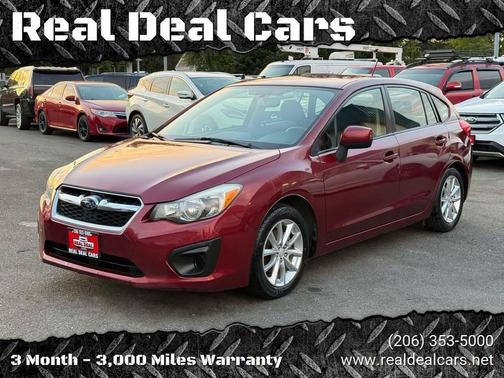 Maroon 2012 Subaru Impreza 2.0i Premium