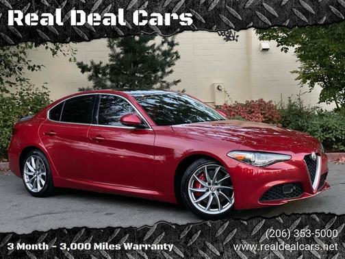 Rosso Competizione Tri-Coat 2017 Alfa Romeo Giulia Ti