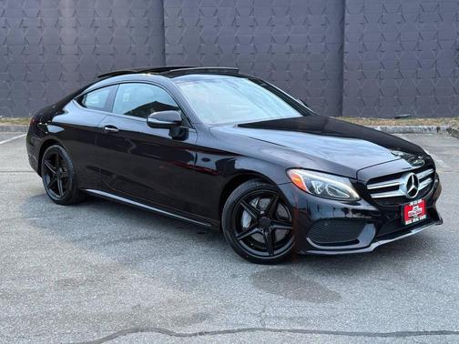 Black 2017 Mercedes-Benz C-Class C 300 2dr Coupe