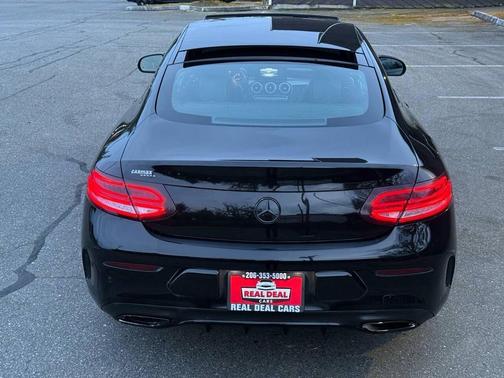 Black 2017 Mercedes-Benz C-Class C 300 2dr Coupe