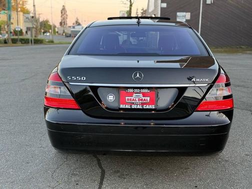 Black 2009 Mercedes-Benz S-Class 4MATIC