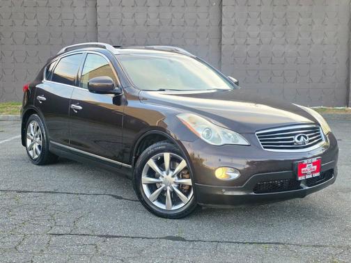 Burgundy 2008 INFINITI EX35 Journey