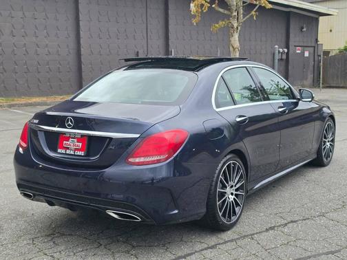 Lunar Blue Metallic 2015 Mercedes-Benz C-Class Sport