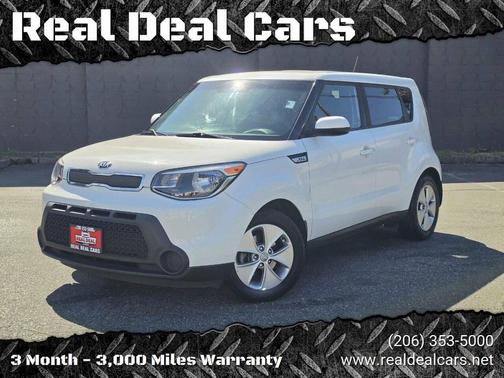 Clear White 2016 Kia Soul Base