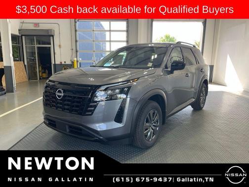 Gun Metallic 2026 Nissan Pathfinder SV