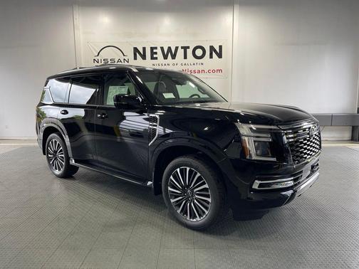 Super Black 2026 Nissan Armada Platinum Reserve