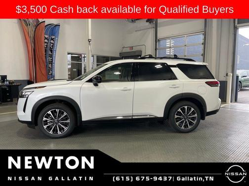 Everest White P 2026 Nissan Pathfinder Platinum
