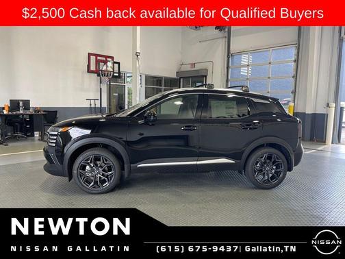 Super Black 2026 Nissan Kicks SR