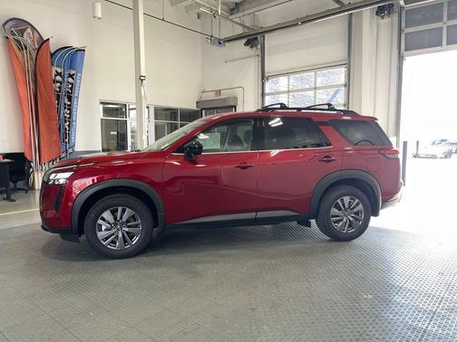 Scarlet Ember 2026 Nissan Pathfinder SV