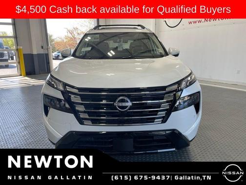 Everest White P 2026 Nissan Rogue Platinum