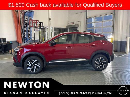Scarlet Ember T 2026 Nissan Kicks SV