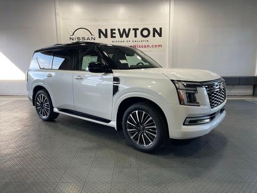 Everest White 2026 Nissan Armada Platinum Reserve