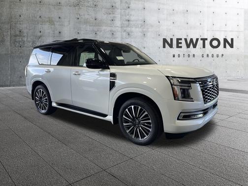 Everest White 2026 Nissan Armada Platinum Reserve