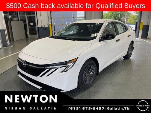Cloud White 2026 Nissan Sentra S