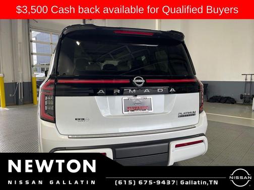 Pearl 2026 Nissan Armada Platinum Reserve